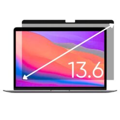 Mastersøn Macbook air privacy screenprotector scherm screen filter Apple 13.6 inch glass