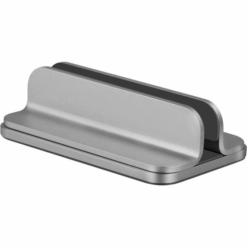 Verticale laptop standaard stand Macbook iPad tablet aluminium Apple space grey