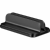 Verticale laptop standaard stand Macbook iPad tablet aluminium Apple zwart