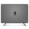 Verticale Macbook stand Laptop standaard verticaal aluminium grijs