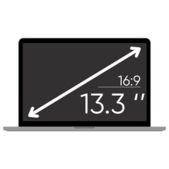 Privacy screenprotector 13.3 inch 13 inch laptop filter scherm screen 16:9